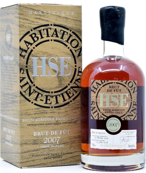 HSE Rhum Agricole 2007/2018 Bruit de Fruit 50,8% vol.