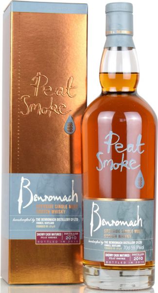 Benromach 2010/2018 Peat Smoke Sherry Cask 59,9% vol.