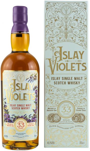 Islay Violets 33 Jahre 2020 Elixir Distillers 46,2% vol.