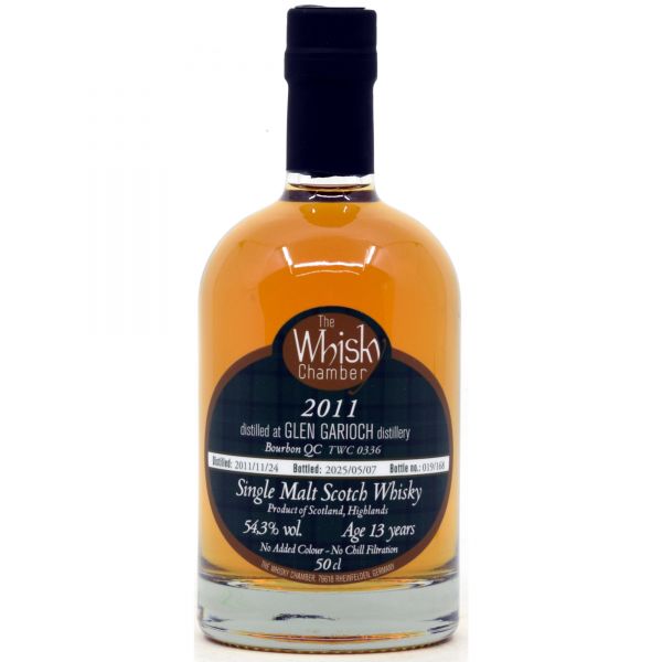 Glen Garioch 13 Jahre 2011/2025 Bourbon Quarter Cask The Whisky Chamber 54,3% vol.