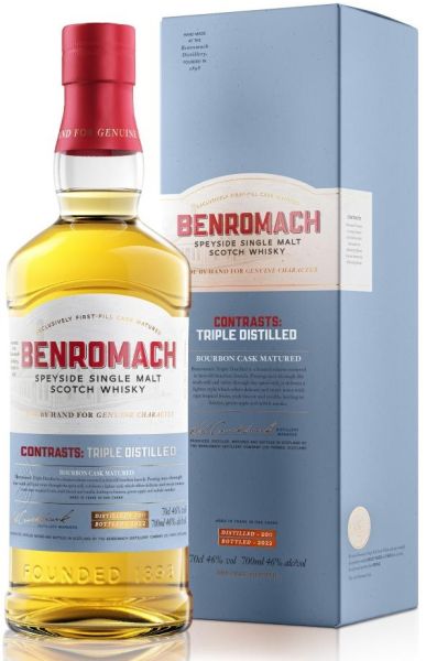 Benromach Contrasts: Triple Distilled 46% vol.