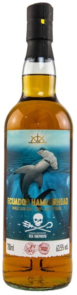 Ecuador Hammerhead 2005/2022 Sea Shepherd FRC Single Cask Rum 63,5% vol.