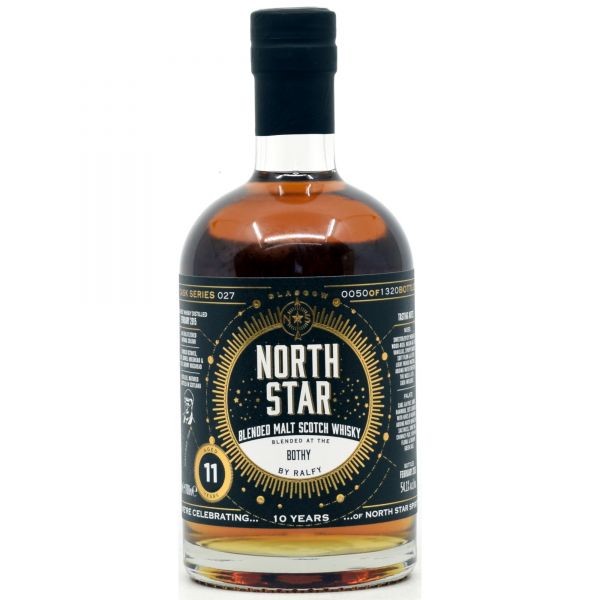 Ralfy X North Star Blended Malt 11 Jahre 2015/2026 Oloroso Sherry Casks 54,1% vol.