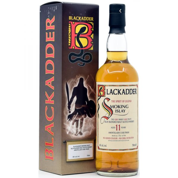 Smoking Islay 11 Jahre Amontillado Cask Blackadder 46% vol