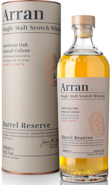 Arran Barrel Reserve 43% vol.