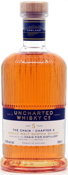 Chain Pier 2019/2025 1st Fill Red Wine The Chain - Chapter 2 Uncharted Whisky 57,6% vol.