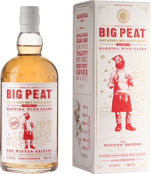 Big Peat Winter Edition 2025 Madeira Casks 53,6% vol.