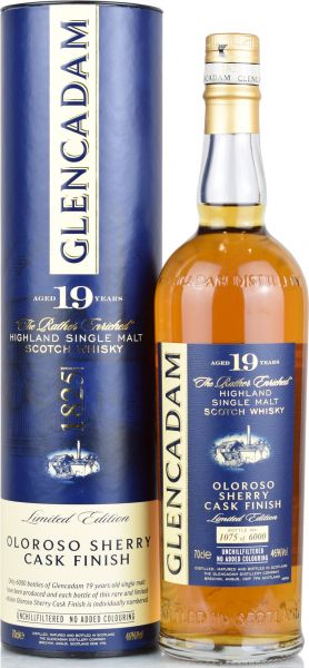 Glencadam 19 Jahre Oloroso Sherry Casks