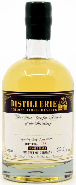 Destillerie Schloss Albrechtsberg 4 Monate Sherry Cask Jack Wiebers 55,5% vol.