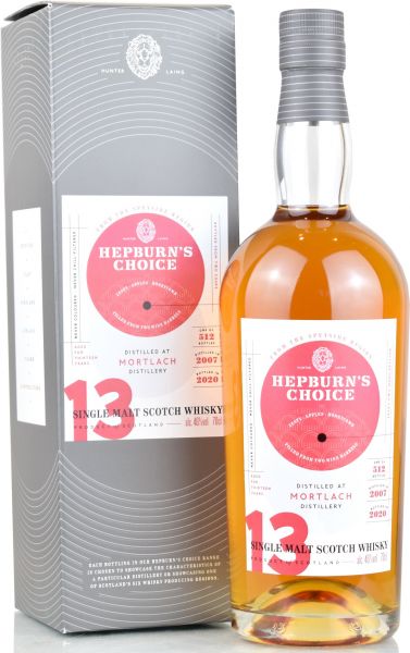 Mortlach 13 Jahre 2007/2020 Wine Finish Hepburn's Choice