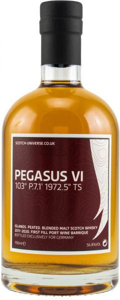 Pegasus VI 2011/2020 1st Fill Port Wine Barrique Scotch Universe 56,8% vol.