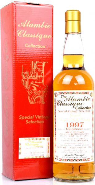 Glenlossie 20 Jahre 1997/2017 Refill Sherry Alambic Classique