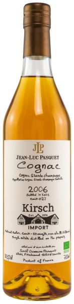 Jean-Luc Pasquet Cognac Grande Champagne 2006/2021 Single Cask for Kirsch 50,1% vol.