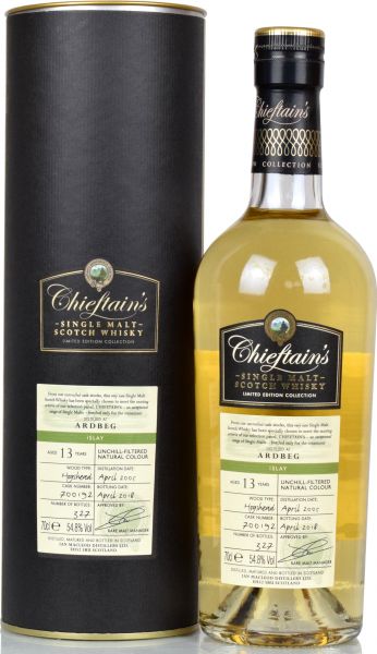 Ardbeg 13 Jahre 2005/2018 Chieftain's 54,8% vol.