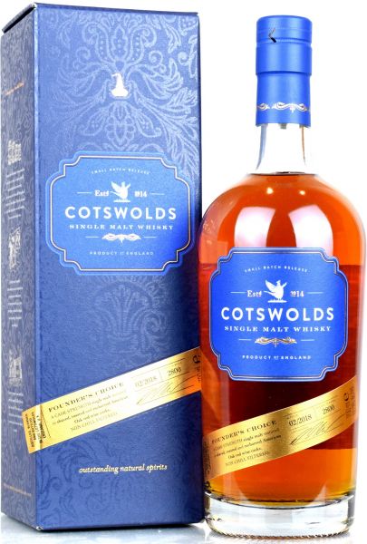 Cotswolds Founders Choice 60,9% vol.