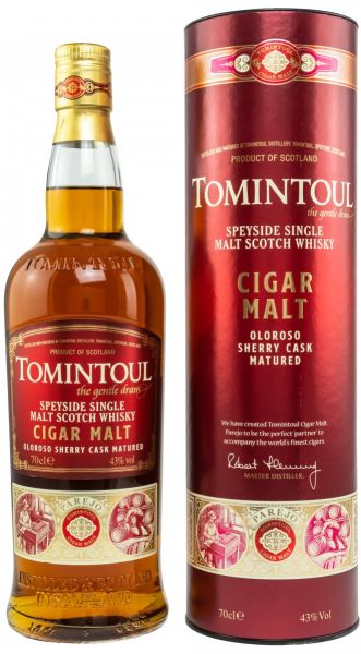 Tomintoul Cigar Malt 43% vol.