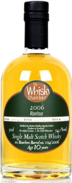 Aberlour 10 Jahre 2006/2017 The Whisky Chamber 54,1% vol.