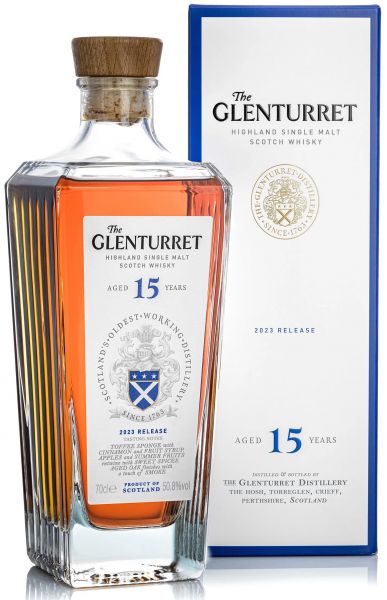 Glenturret 15 Jahre Cask Strength Release 2023 50,8% vol.