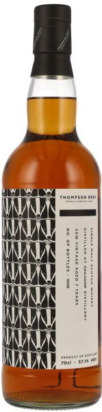 Dailuaine 2016/2023 Oloroso Sherry Cask Thompson Bros 57,1% vol.