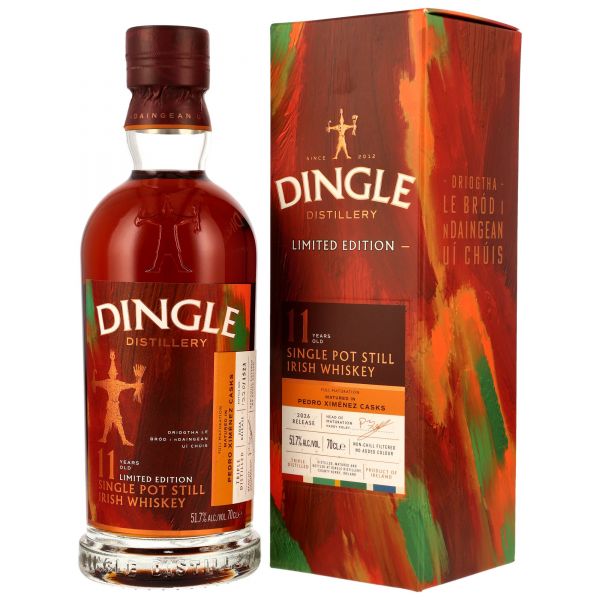 Dingle 11 Jahre PX Sherry Casks Limited Edition 2026 51,7% vol.