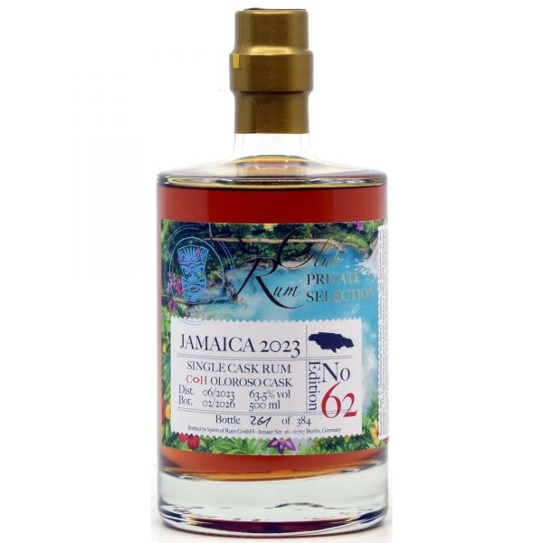 Jamaica (Hampden C H) 2023/2025 Sherry Cask Rum Club Private Edition #62 63,5% vol.