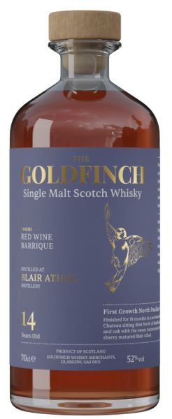 Blair Athol 14 Jahre 2008/2022 North Pauillac Red Wine Goldfinch Wine Series 52% vol.