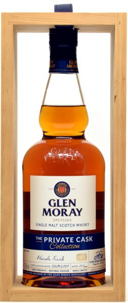 Glen Moray 15 Jahre 2007/2022 Marsala Cask 57,6% vol.