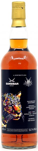 South Islay 2011/2021 Port Cask Sansibar Colourful Wildlife Joint Bottling 53,7% vol.