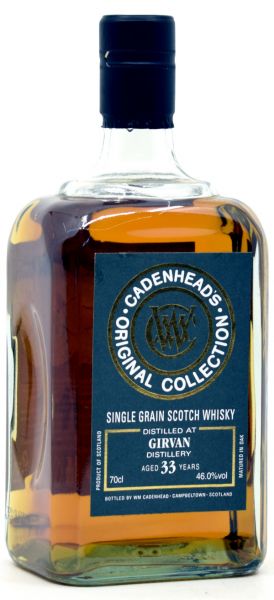 Girvan 33 Jahre 1991/2024 Cadenhead's Original Collection 46% vol.