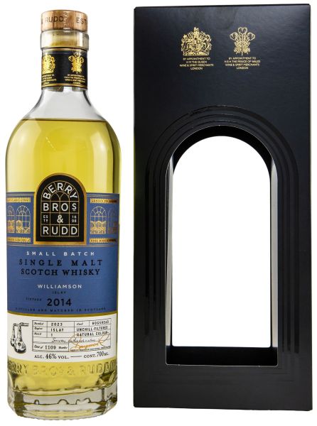 Williamson 2014/2023 Berry Bros. & Rudd Small Batch #1 46% vol.