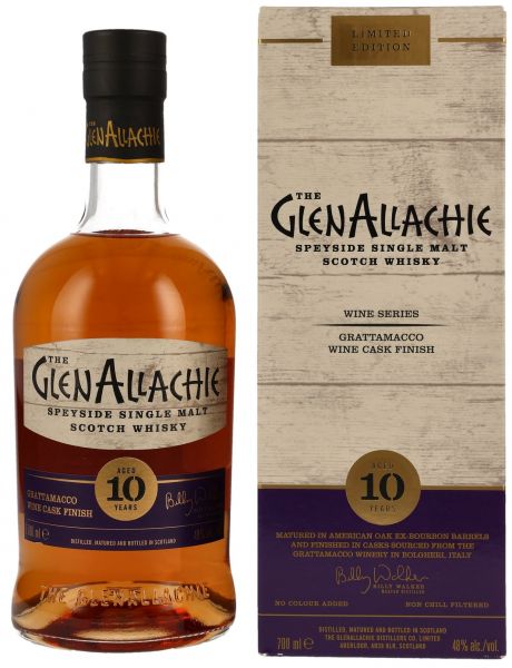 Glenallachie 10 Jahre Grattamacco Wine Cask 48,0% vol.