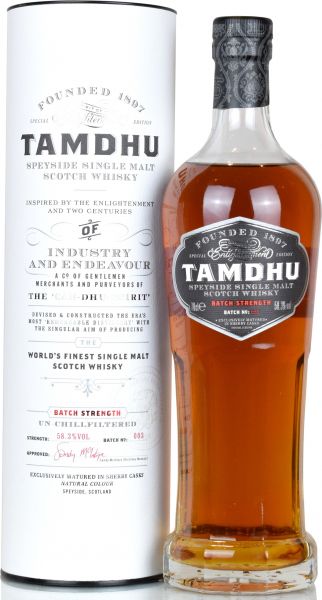 Tamdhu Cask Strength Batch #3 58,3% vol.