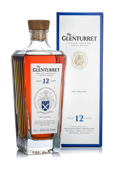 Glenturret 12 Jahre Release 2021 46% vol.