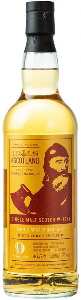 Miltonduff 9 Jahre 2011/2020 Idols of Scotland 46,5% vol.