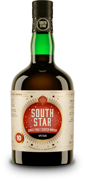 Speyside 10 Jahre 2011/2021 South Star Spirits 48% vol.