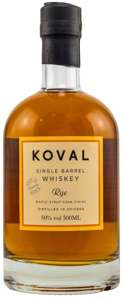 Koval Single Barrel Rye Whiskey Maple Syrup Cask #KE7F91 50% vol.
