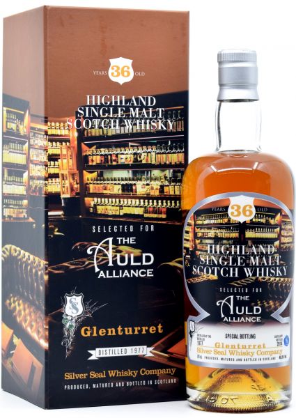 Glenturret 36 Jahre 1977/2017 Silver Seal for The Auld Alliance 46,8% vol.