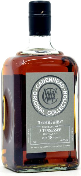 Tennessee Whisky 18 Jahre Cadenhead Original Collection 46% vol.