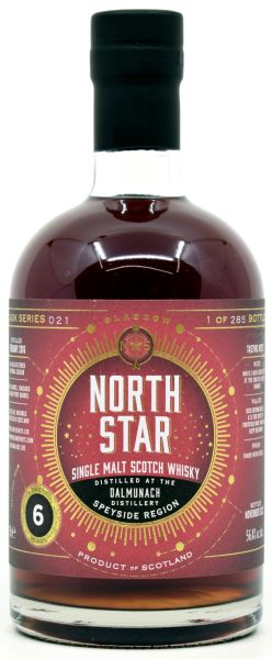 Dalmunach 6 Jahre 2016/2022 Port Cask North Star Spirits #021 56,4% vol.