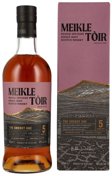 Meikle Tòir 5 Jahre The Sherry One Peated Glenallachie 48% vol.