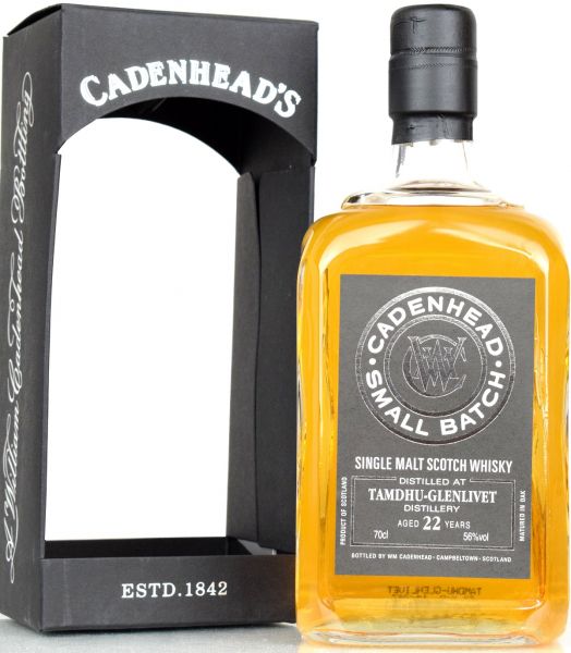 AKTION Tamdhu 22 Jahre 1991/2014 Cadenhead 56,0% vol.