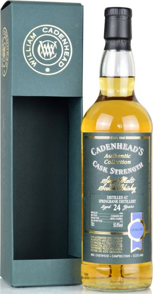 Springbank 24 Jahre 1994/2019 Cadenhead 50,8% vol.