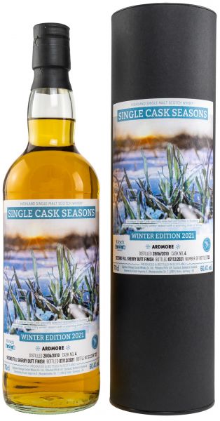 Ardmore 11 Jahre 2010/2021 Sherry Single Cask Seasons Winter 2021 60,4% vol.