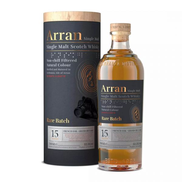 Arran 15 Jahre Rare Batch French Oak 52,5% vol.