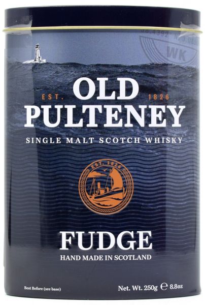 Old Pulteney Whisky Fudge Gardiners of Scotland 250g