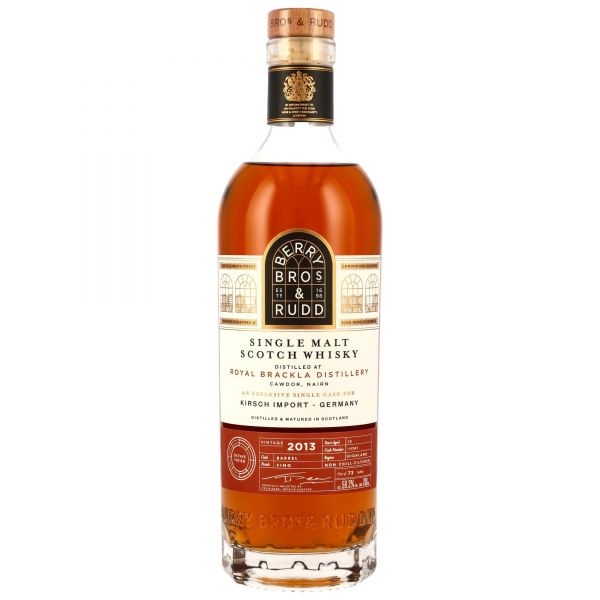 Royal Brackla 2013/2025 Fino Sherry Berry Bros. &amp; Rudd #11741 59,3% vol.