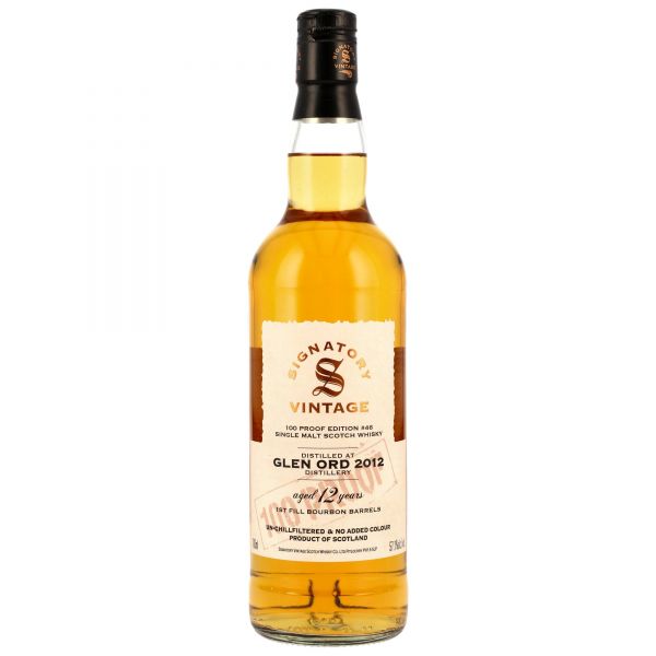Glen Ord 2012/2025 Signatory Vintage 100 Proof #46 57,1% vol.
