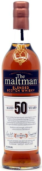 Maltman Blended 50 Jahre 1972/2023 Sherry Cask The Maltman 44,9% vol.