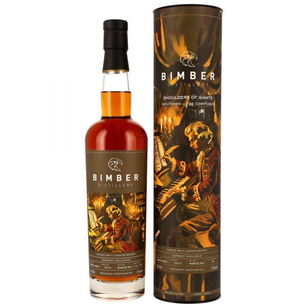 Bimber Tawny Port Cask #554/51 (Wolfgang) Germany Edition 2026: Shoulders of Giants 57,5% vol.