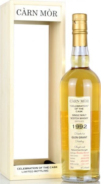 Glen Grant 26 Jahre 1992/2019 Carn Mor Celebration of the Cask #130834 47,3% vol.